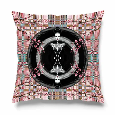 Fabric cushions - SACRED PEACH CUSHION - LOVE BY MILSHTEIN