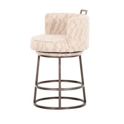 Tabourets - Tabouret Dana beige - EMPREINTE DU TEMPS