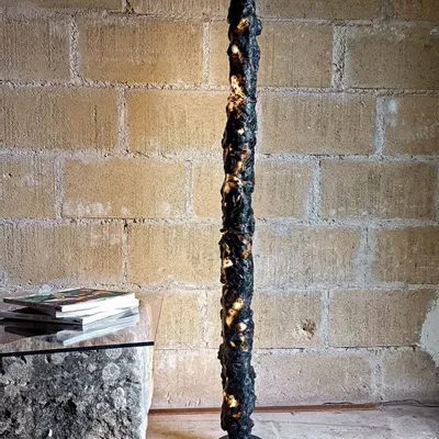 Floor lamps - Flour Lamp OBSIDIA - Flares of Lava - CENSIS RUBLISS