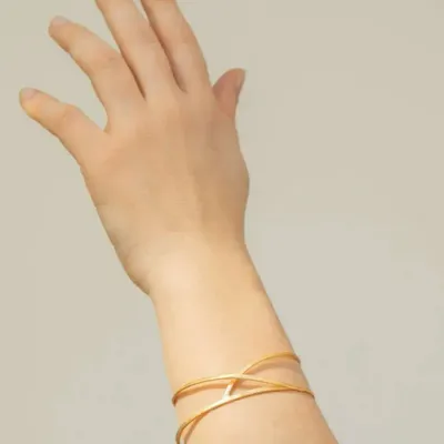 Jewelry - GOLDEN BRACELET EMBOLIC - JOIDART