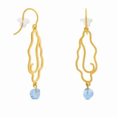 Jewelry - GOLDEN EARRINGS GAUDÍ JEWELRY LA PEDRERA - JOIDART