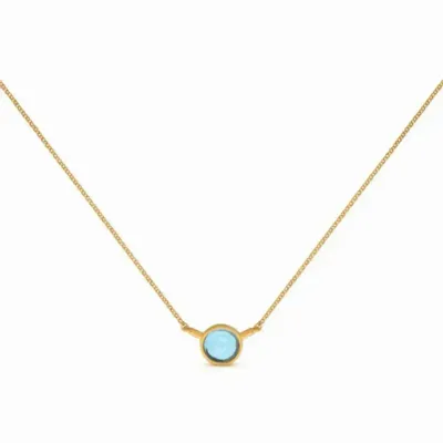 Jewelry - GOLDEN NECKLACE GAUDÍ JEWELRY CASA BATLLÓ BLUE - JOIDART