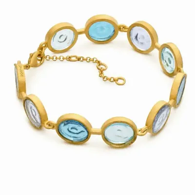 Bijoux - BRACELET DORÉ GAUDÍ JEWELRY CASA BATLLÓ BLEUS - JOIDART