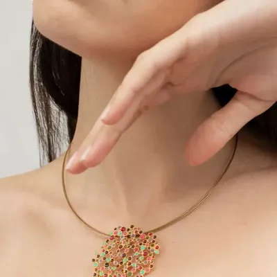 Bijoux - COLLIER DORÉE CANDY COLOURS GRAND - JOIDART