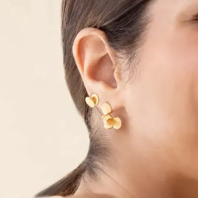 Jewelry - GOLDEN EARRINGS ARAI SMALL - JOIDART