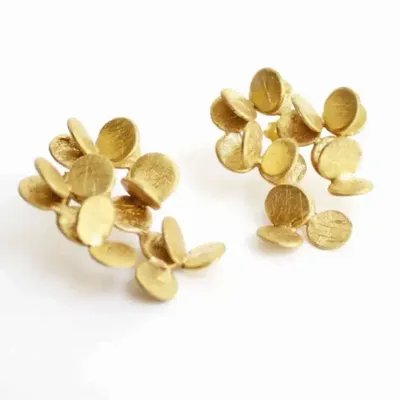 Jewelry - GOLDEN EARRINGS ARAI LARGE - JOIDART
