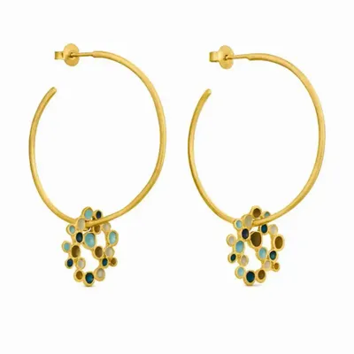 Jewelry - GOLDEN EARRINGS CANDY MOON - JOIDART