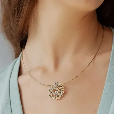 Bijoux - COLLIER DORÉE CANDY MOON PETIT - JOIDART