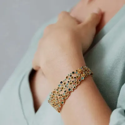 Bijoux - BRACELET DORÉ CANDY MOON - JOIDART