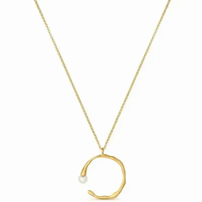 Jewelry - GOLDEN NECKLACE ECLAT CIRCLE - JOIDART