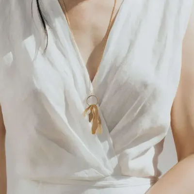 Jewelry - GOLDEN NECKACE EXOTICA - JOIDART