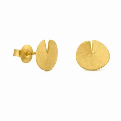 Jewelry - SMALL GOLDEN EARRINGS TAGLIO - JOIDART
