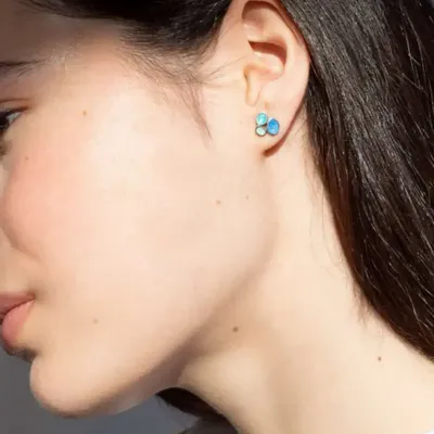 Bijoux - PETITES BOUCLES D’OREILLES EN ARGENT GAUDÍ JEWELRY FRUITS - JOIDART