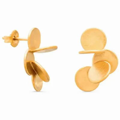 Jewelry - GOLDEN EARRINGS ARAI MEDIUM - JOIDART