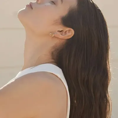 Jewelry - GOLDEN EARRINGS ARAI MEDIUM - JOIDART