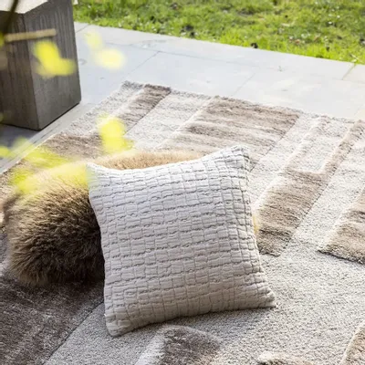 Cushions - Swami Linen Cushion 45 X 45 - MAISON VIVARAISE - SDE VIVARAISE WINKLER