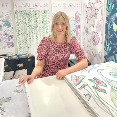 Textile and surface design - Show photo - CLAIRE LOUISE DESIGNS LTD