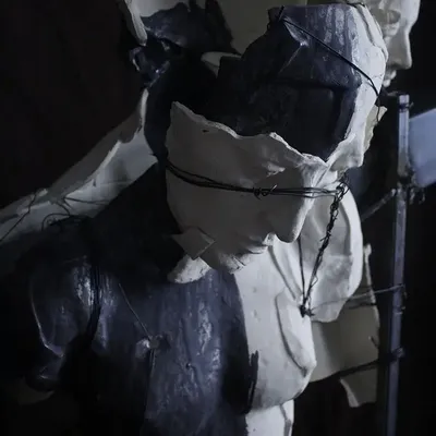 Sculptures, statuettes et miniatures - Le Cyrénéen – Confrontation - WOJCIECH DZIENNIAK ART