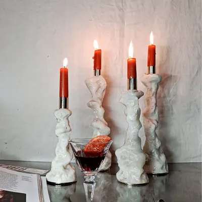 Candlesticks and candle holders - Candle holders TORCO - Frozen relics - CENSIS RUBLISS
