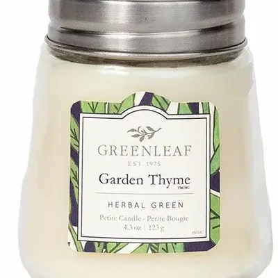 Candles - Greenleaf candle jar - KARENA INTERNATIONAL