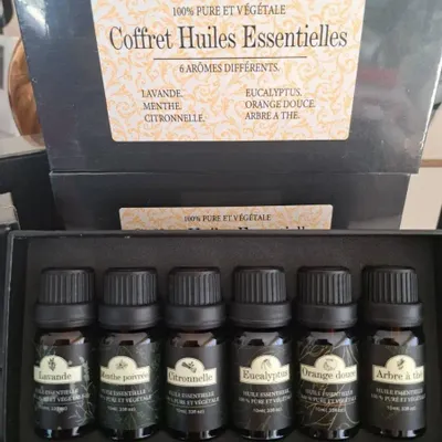 Parfums d'intérieur - 6 HUILES ESSENTIELLES 100% NATURELLE - FG IMPORTS