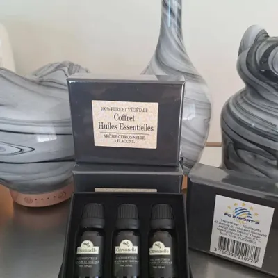 Parfums d'intérieur - 3 HUILES ESSENTIELLES 100% NATURELLE - FG IMPORTS