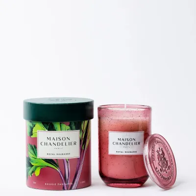 Gifts - Royal Rhubarb Scented candle inspired by French kitchen garden - MAISON CHANDELIER