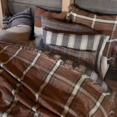 Comforters and pillows - ROWAN Coverlet, pillow covers, pièce de lin and napkins - LIBECO HOME