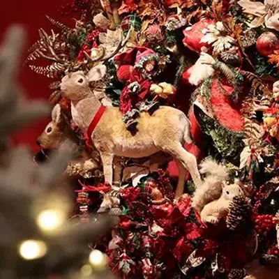 Other Christmas decorations - Woodland Bedtime Wreath - GOODWILL M