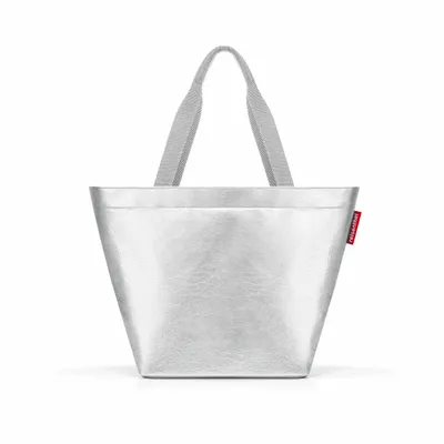 Sacs et cabas - shopper M silver crackle - REISENTHEL ACCESSOIRES
