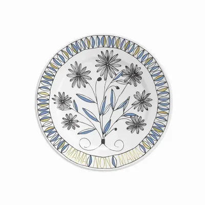 Assiettes au quotidien - ASSIETTE 16 M’AMA NON M’AMA LIGHT BLUE - ILARIA.I