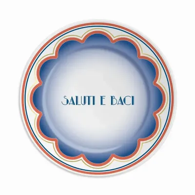 Everyday plates - PLATE 21 SALUTI E BACI - ILARIA.I