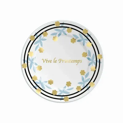 Assiettes au quotidien - ASSIETTE 16 VIVE LE PRINTEMPS - ILARIA.I