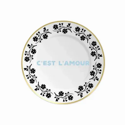 Assiettes au quotidien - ASSIETTE 16 C’EST L’AMOUR - ILARIA.I