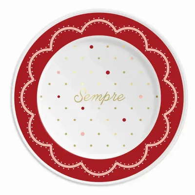 Assiettes au quotidien - ASSIETTE 21 SEMPRE - ILARIA.I