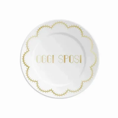 Everyday plates - PLATE 16 OGGI SPOSI - ILARIA.I