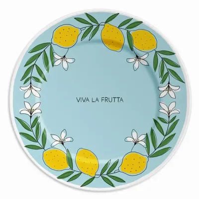 Everyday plates - PLATE 21 VIVA LA FRUTTA AND LEMON - ILARIA.I