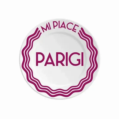 Everyday plates - PLATE 16 MI PIACE PARIGI - ILARIA.I