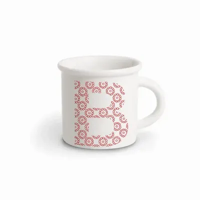 Tasses et mugs - MUG RED ALPHABET B - ILARIA.I