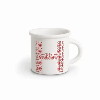 Tasses et mugs - MUG RED ALPHABET H - ILARIA.I