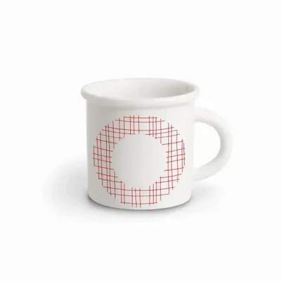Tasses et mugs - MUG RED ALPHABET O - ILARIA.I