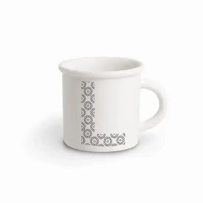 Mugs - MUG BLACK ALPHABET L - ILARIA.I