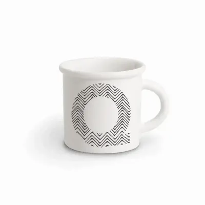 Mugs - MUG BLACK ALPHABET Q - ILARIA.I