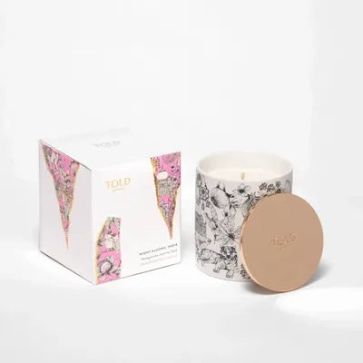 Bougies - Night Blooms, India Candle, 300g - TOLD LONDON LTD