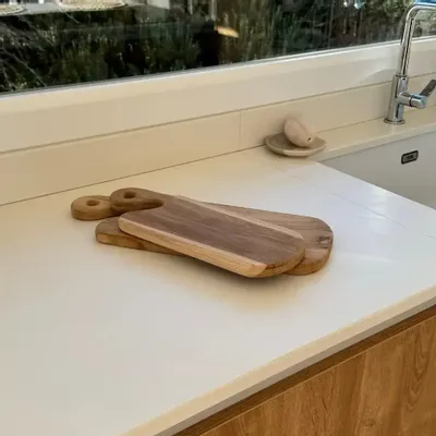 Ustensiles de cuisine - Planche à découper en bois de teck - FINN S - HYDILE