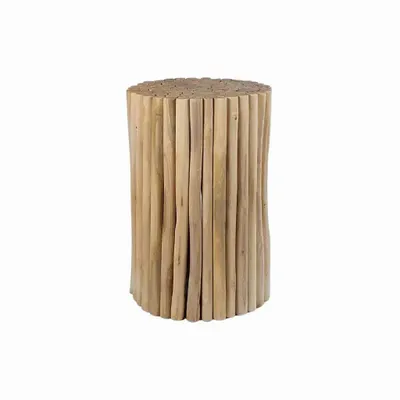 Autres tables - Guéridon en rondin de bois teck - JATI M - HYDILE