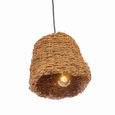 Hanging lights - Coconut fiber pendant light - TALA S - HYDILE
