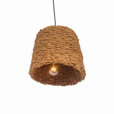 Hanging lights - Coconut fiber pendant light - TALA M - HYDILE