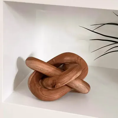 Objets de décoration - Objet décoratif en teck - CARRA - HYDILE