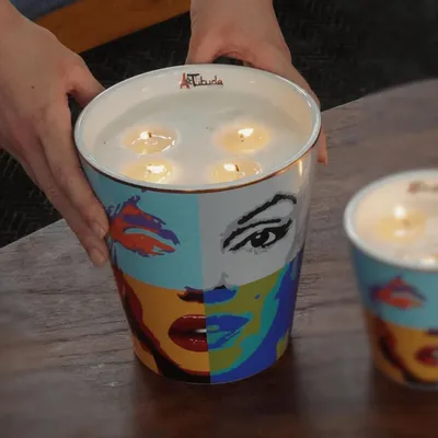 Candles - ARTEPOP Luxury Candle - 1300g | ARTITUDE HOME - ARTITUDE HOME